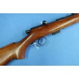 BSA number 5 .22 bolt action rifle with detachable magazine, serial no. k14940 (section 1