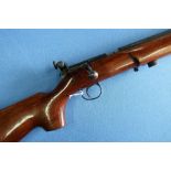 BSA Century .22 target rifle with rear aperture sights serial no. v2456 (section 1 certificate