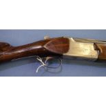 Miroku 12 bore over & under ejector shotgun with 28 inch barrels, raised top vented rib, choke CC