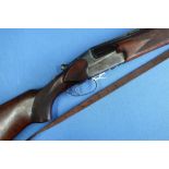 Simpson Suhl 12 bore over & under ejector shotgun with 28 inch barrels with raised top vented rib,