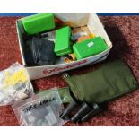 Various cleaning kits, bullet case guards, pull throughs, stock butts etc