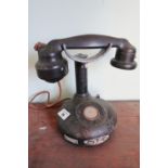 Vintage STP stick type telephone with lift up receiver No. 2480