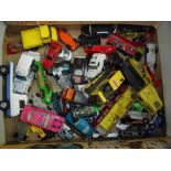 Selection of various assorted diecast vehicles (play worn), mostly Matchbox