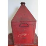 Vintage red fuel can