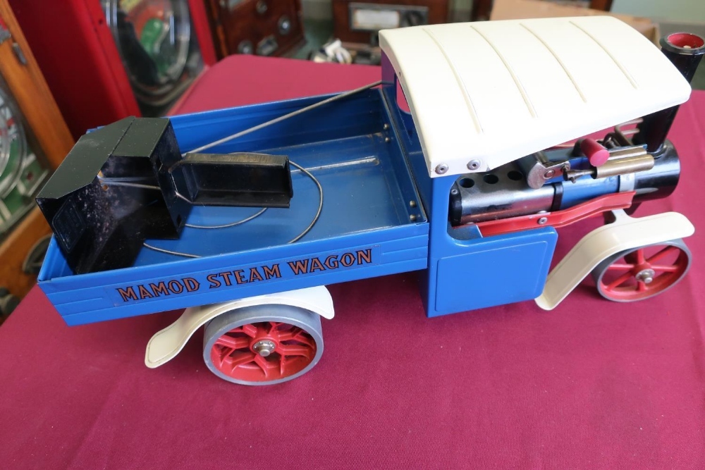 Boxed Mammod steam wagon