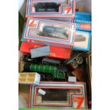 Selection of O gauge railway including various stock, rolling stock, BR4801 engine, boxed Pico