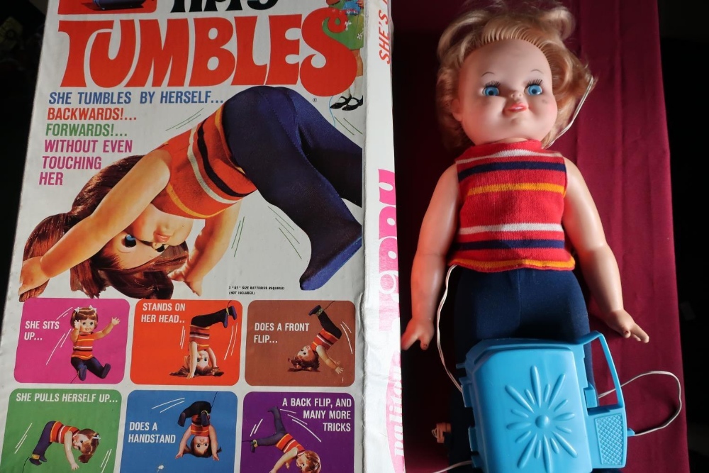 Original boxed Palitoy Tippy Tumbles doll