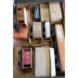 Selection of Hornby and other O gauge railway including kit form LNER passenger carriage, various