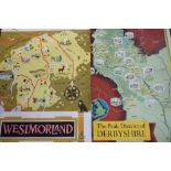 Two unframed British Railways posters including the Peak District of Derbyshire and Westmorland (2)