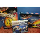Boxed Nuts and Bolts Metal Model Engineering Set, similar Low Loader and Dozer Builder Mechanic