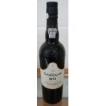 Sealed bottle of Graham's 20 year old Tawny Port bottled in 2007