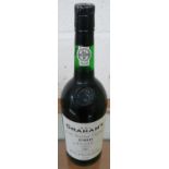 One litre sealed bottle of Graham's late bottled vintage 1988 port bottled in 1994