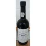 Sealed bottle of Fortnum and Mason port, late bottle vintage 1987 bottled in 1991 by J. W. Burmester