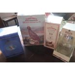 Boxed weighed sealed Famous Grouse Highland 100 Year commemorative decanter, boxed Bell's Queen