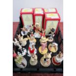 Twenty Royal Doulton Bunnykins figures (sixteen unboxed and four boxed)