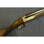 Jackson 12 bore side by side ejector shotgun with 28 inch replacement barrels, choke IC & 1/2 with