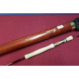 Flextec XRD44 series fly rod in wooden case