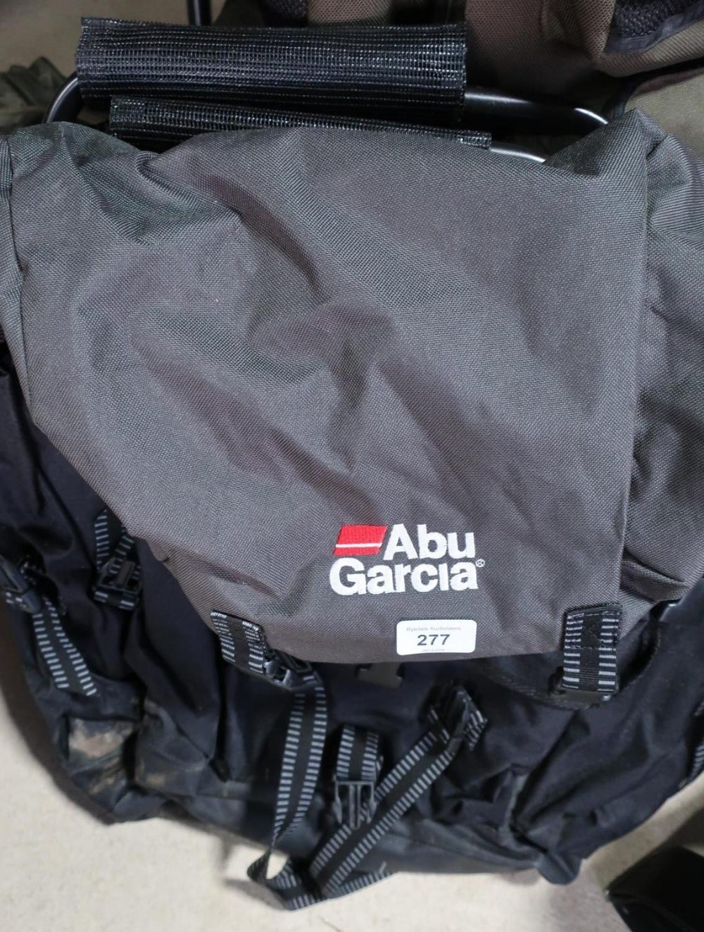 Abu Garcia fishing bag with detachable stool