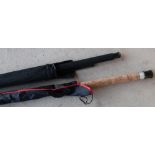 Two carp rods including a Carp Blaster 8m Power Pole