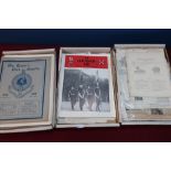 Various ephemera, cuttings, part copy of the 1933 Queen's Own Gazette, and other paperwork