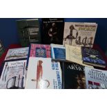 Quantity of various military reference books, mostly edged weapons, swords etc