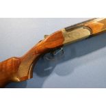 Lincoln No.2 16 bore over and under ejector shotgun with 27 1/2 inch barrels, single trigger