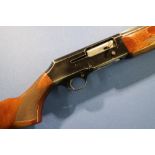 Browning B80 12 bore semi auto shotgun, with 27 inch barrel with raised vented rib, and 14 inch semi