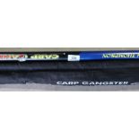 Two carp rods, both by Ron Thompson