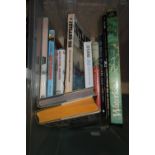 Selection of mostly naval related hardback books in one box, mostly WWI/WWII