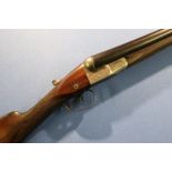 W.W.Greener Grade M 12 bore side by side ejector shotgun, with 28 inch barrels, choke IC and 1/2,