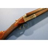 William Ford 16 bore side by side ejector shotgun, with 26 1/4 inch barrels, choke 3/4 and 3/4, 15