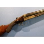 William Ford of 15 Saint Mary's Road Birmingham, 12 bore side by side ejector shotgun, with 26 1/4