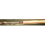 Four piece carbon Leeda rim fly rod