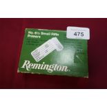 One thousand Remington small rifle primers (boxed) No.6 1/2