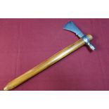 North American Indian Tomahawk peace pipe