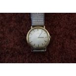 Gents 9ct gold cased Omega wrist watch