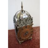 Tho.s Moore, Ipswich, brass lantern clock