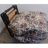 Bed chair with folding action