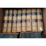 Ten volumes of Alison's History Of Europe From The French Revolution To The Restoration Of The