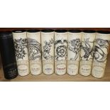 Set of limited edition cased Game of Thrones whisky including the full Game of Thrones houses Stark,