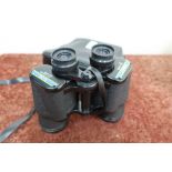 Pair of Tasco 16x50 binoculars with carry case