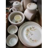 Comprehensive Harvest 1418 pattern part breakfast/dinner service in two boxes