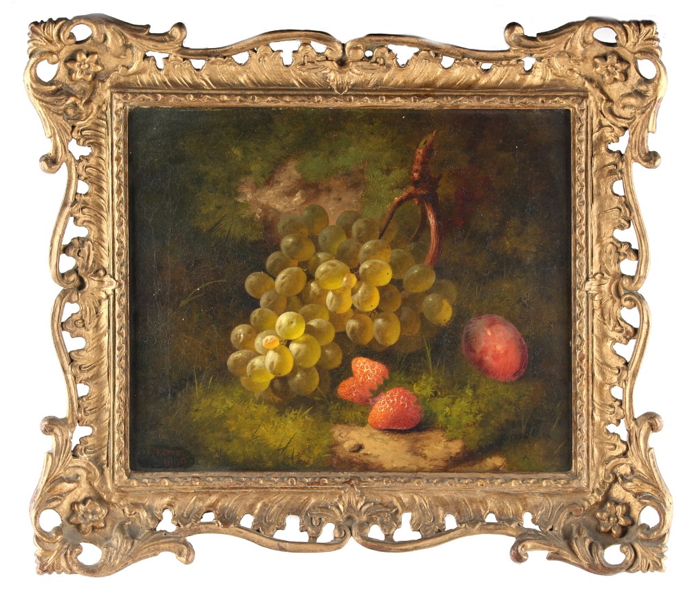 Property of a gentleman - William Harding Smith (1848-1922) - STILL LIFE OF FRUIT INCLUDING WHITE