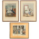 A small collection of 19th century satirical cartoons - George Hunt after M.E. - 'HOW AR' YE OFF FOR