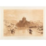 Property of a lady - Charles Turner after J.M.W. Turner - 'NORHAM CASTLE ON THE TWEED' (from '