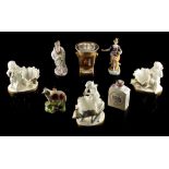 Property of a gentleman - a quantity of assorted ceramics, 18th & 19th century, including a pair