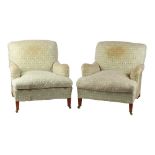 Property of a gentleman - a pair of Howard Chairs Ltd. Bridgewater armchairs, third quarter 20th