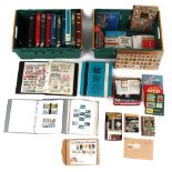 Property of a deceased estate - a stamp collection, nearly all GB QEII, including mint blocks (a