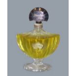 A private collection of perfume bottles - GUERLAIN - 'Shalimar' perfume scent bottle, as new with