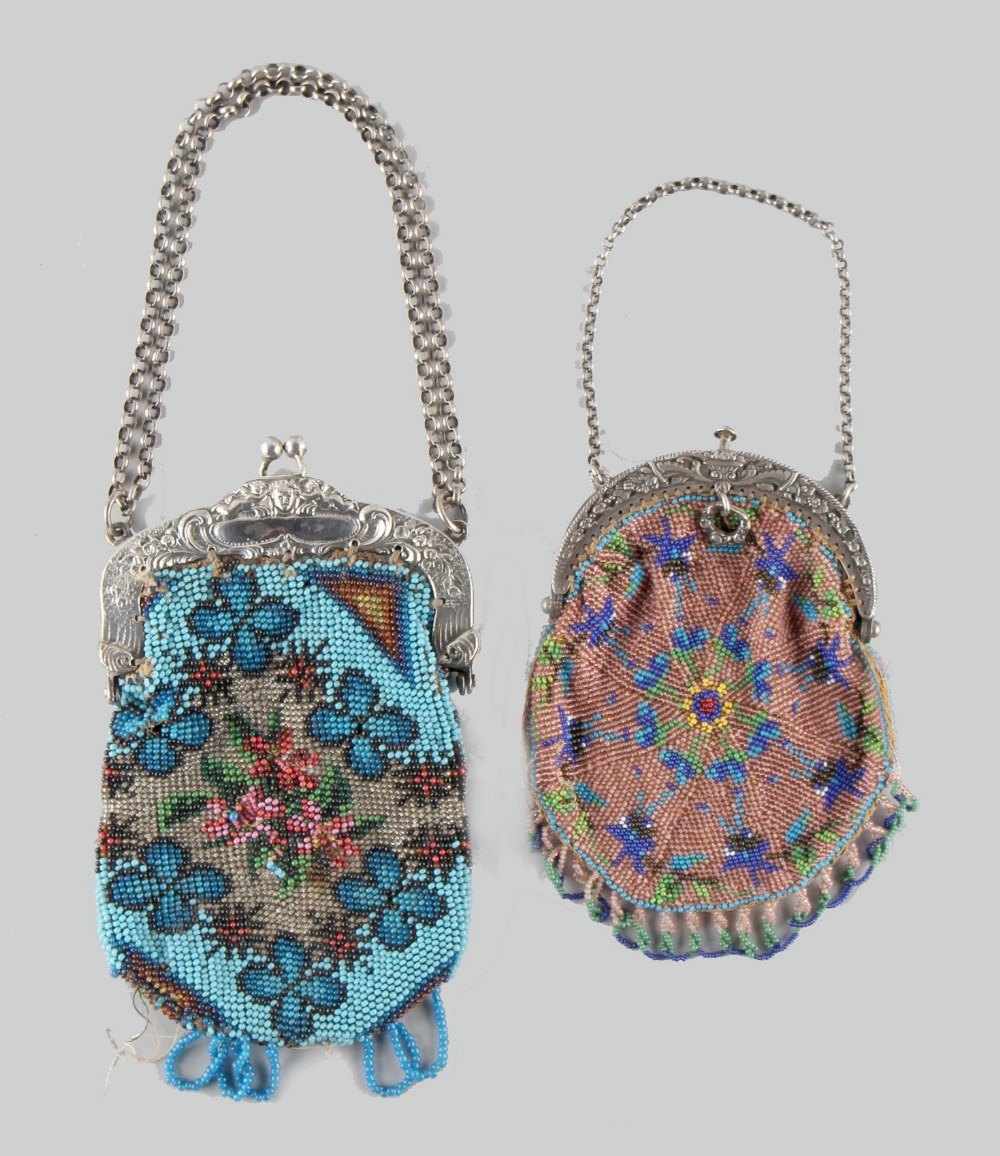 A private collection of handbags from a deceased estate - two early 20th century Continental